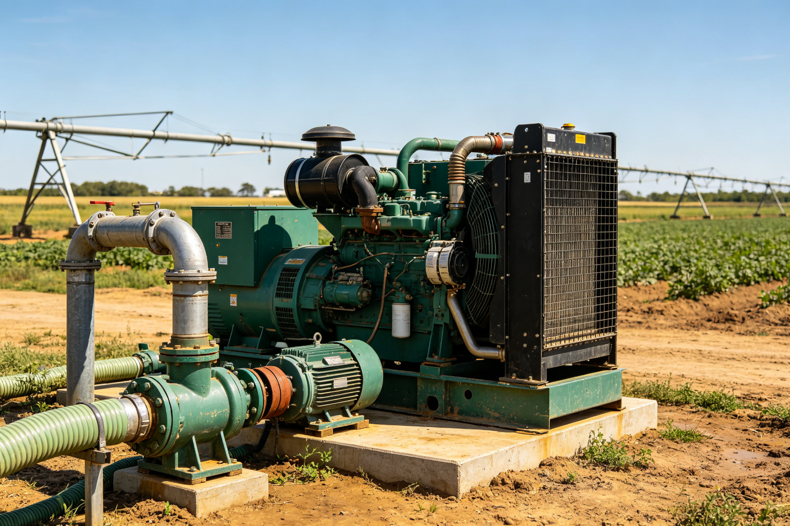 Diesel Generator on Farm