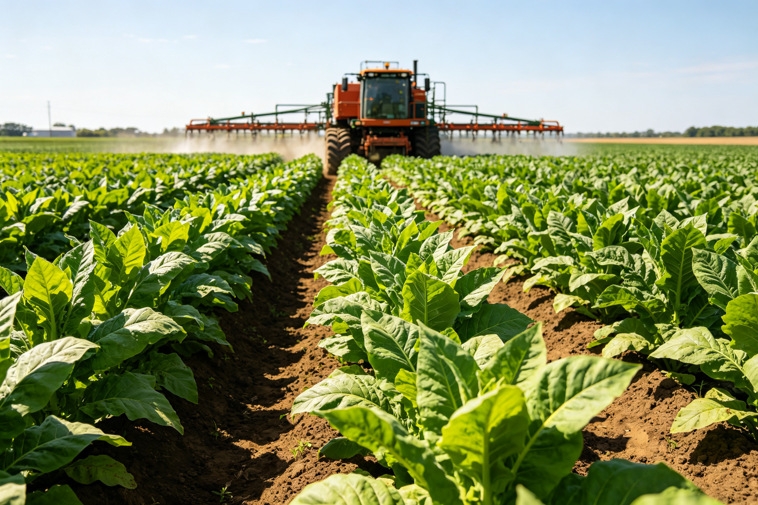 Modern Tobacco Farm