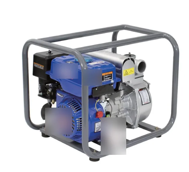 2-inch gasoline water pump with protective frame